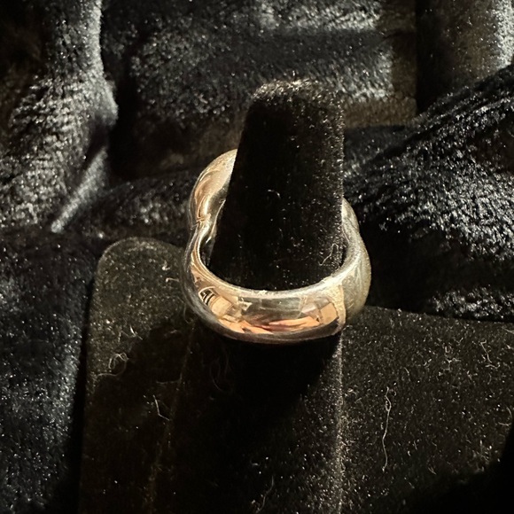 925 Sterling Electroform Heart Ring SIZE 9 New - Picture 2 of 6